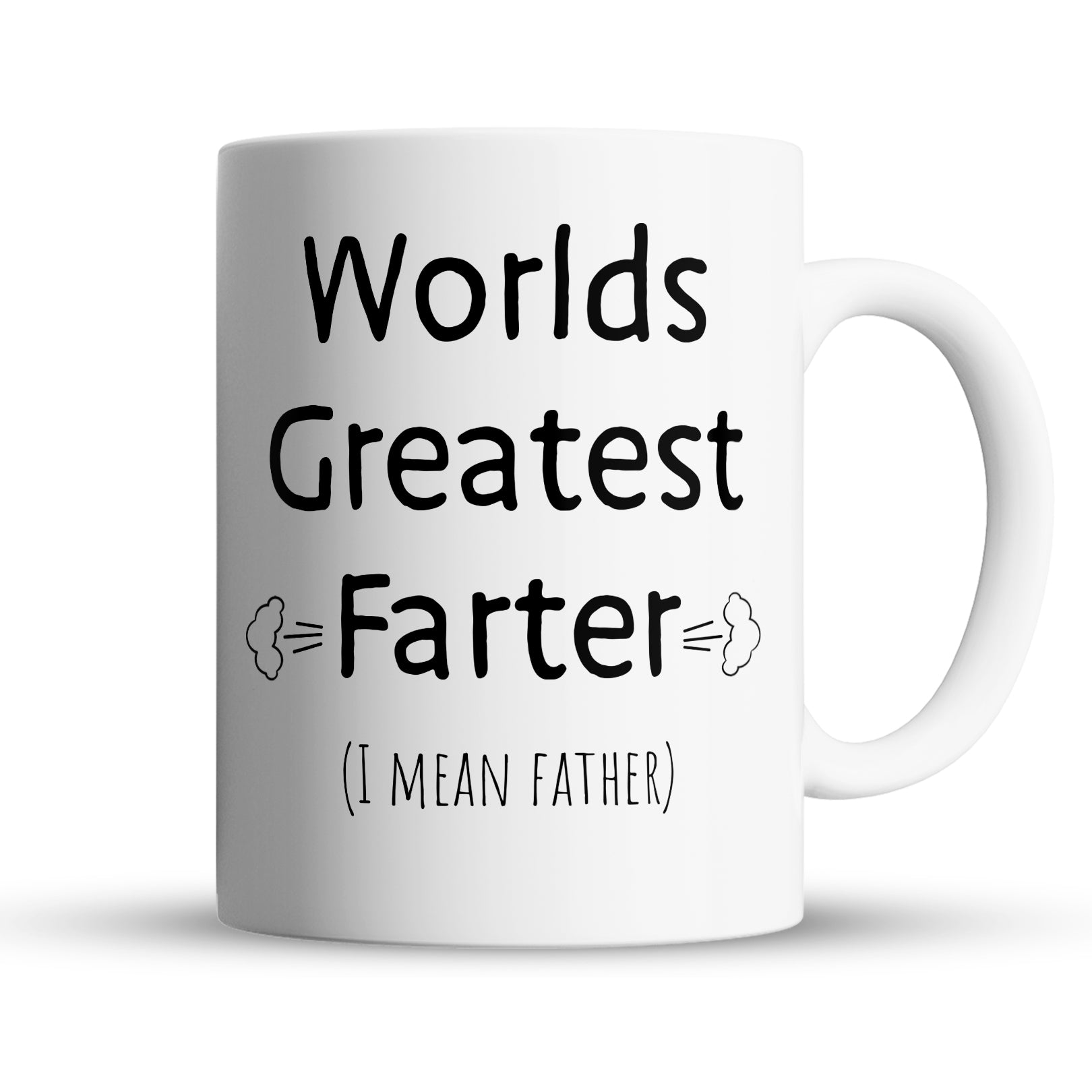 Funny dad coffee mug worlds greatest farter i mean father 15oz ceramic gift for dads