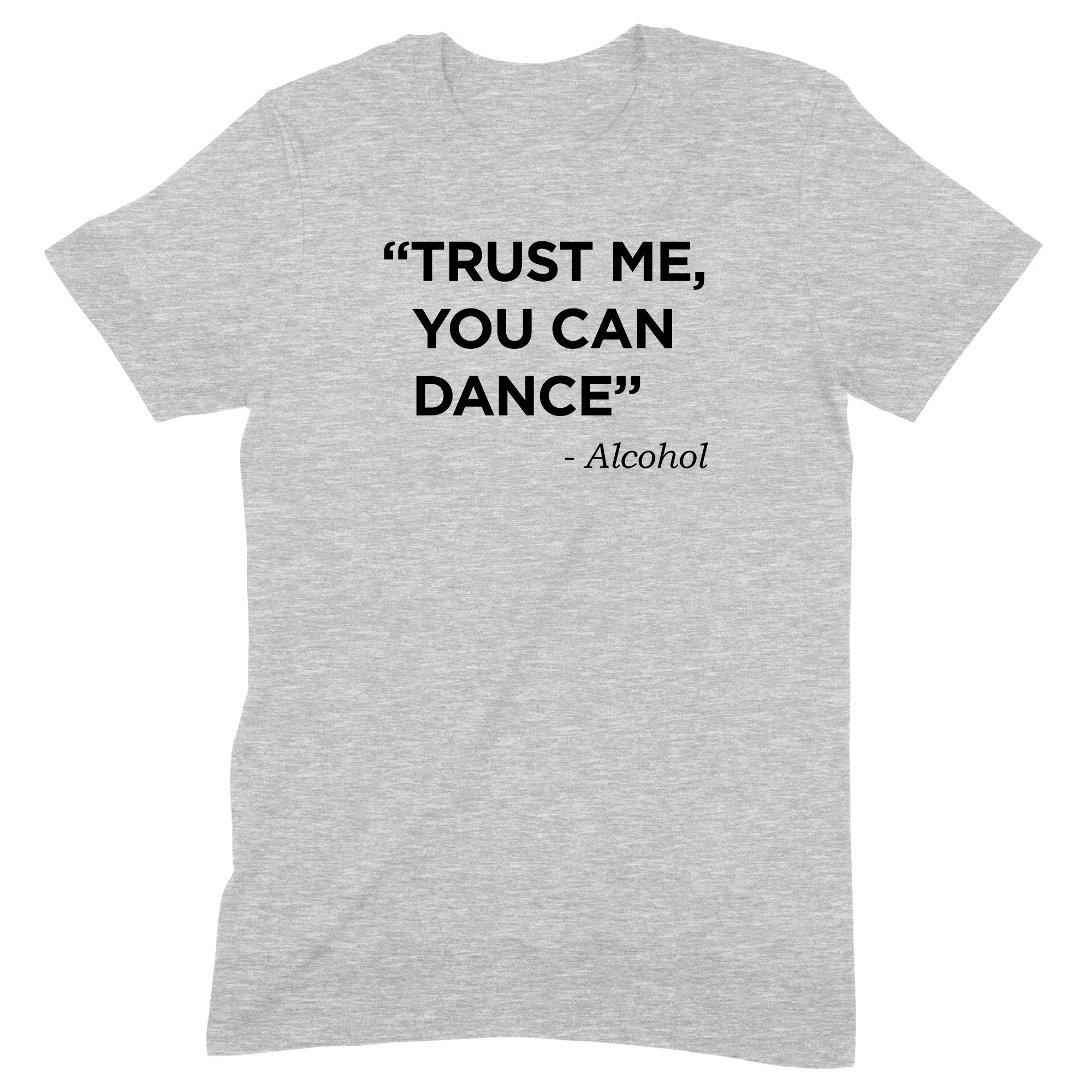 Black T-shirt with floral typography that reads “Sarcasm is my love language.”
